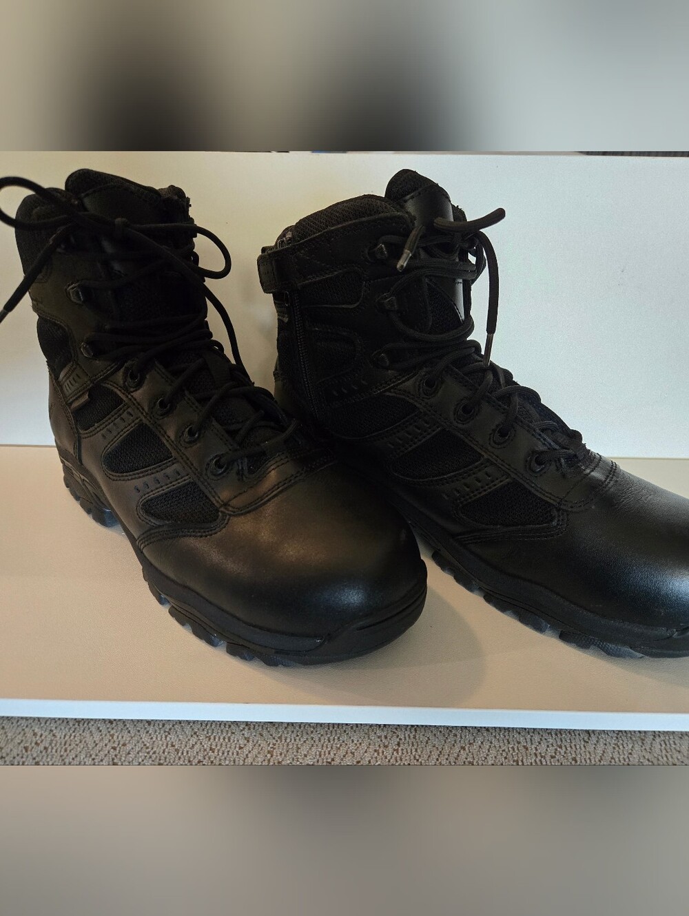 Men's Thorogood Black Work Boots